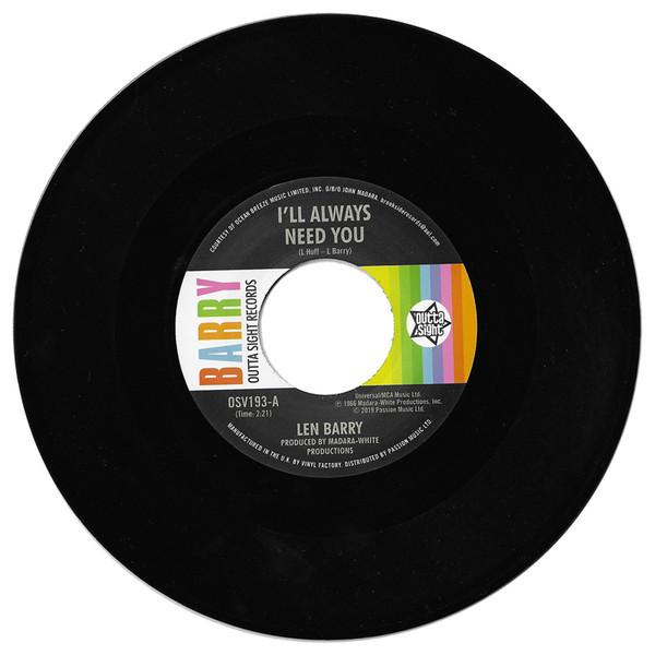 Len Barry - I'll Always Need You / Love Love Love