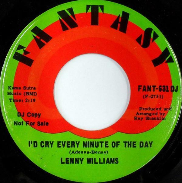 Lenny Williams - I'd Cry Every Minute Of The Day