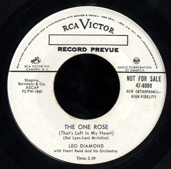 Leo Diamond, Henri René And His Orchestra - The One Rose