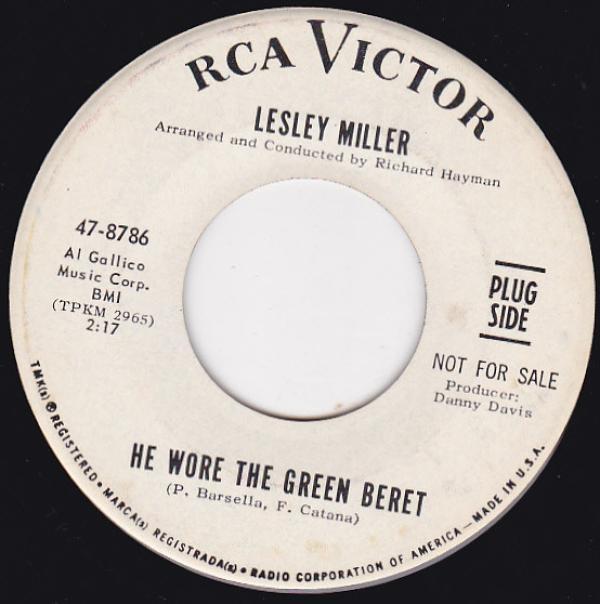 Lesley Miller - He Wore The Green Beret