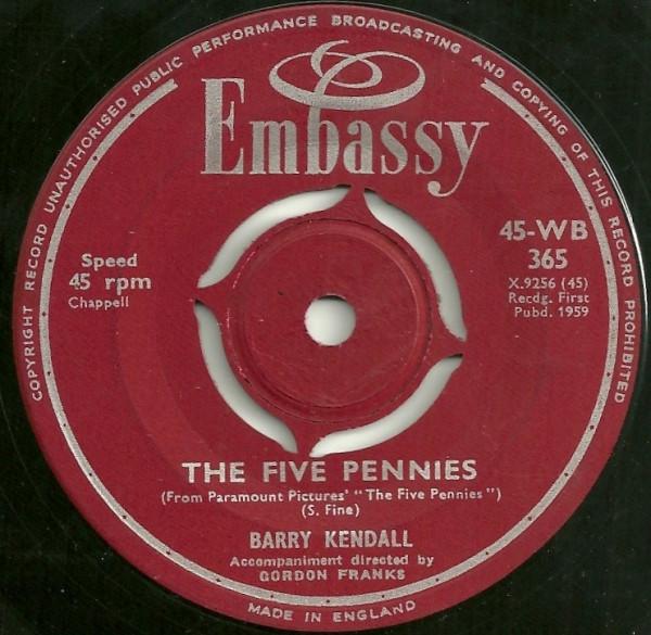 Leslie Hutchinson, Barry Kendall - The Five Pennies / The Five Penny Saints