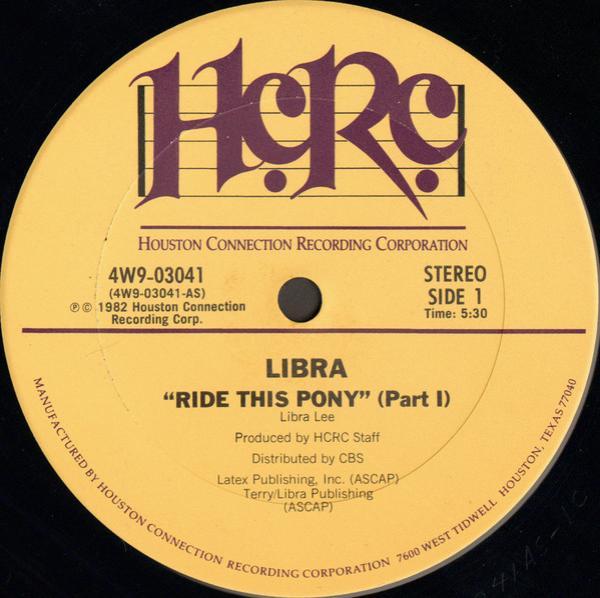 Libra  - Ride This Pony