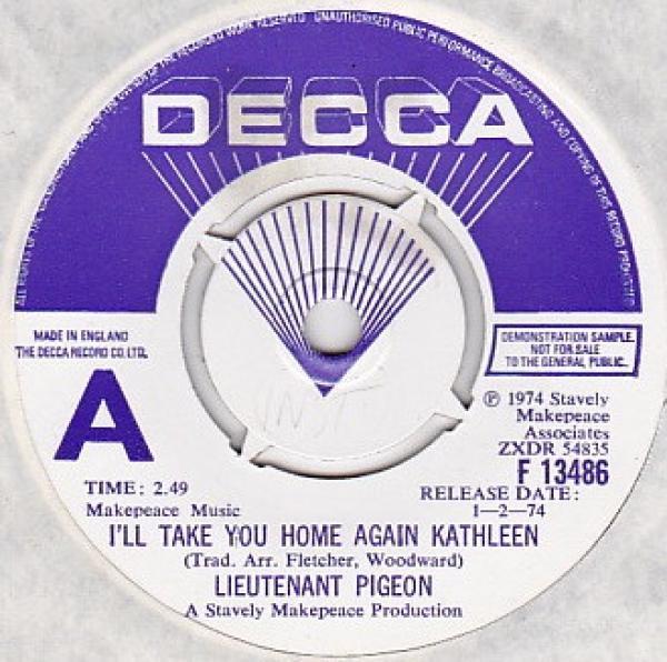Lieutenant Pigeon - I'll Take You Home Again Kathleen