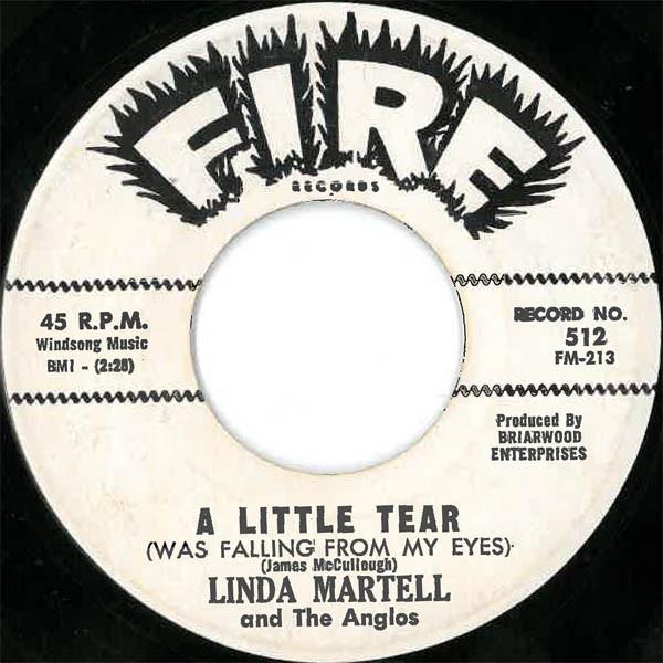 Linda Martell, The Anglos  - A Little Tear (Was Falling From My Eyes)