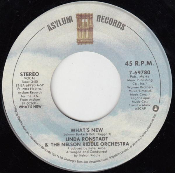 Linda Ronstadt, Nelson Riddle And His Orchestra - What's New