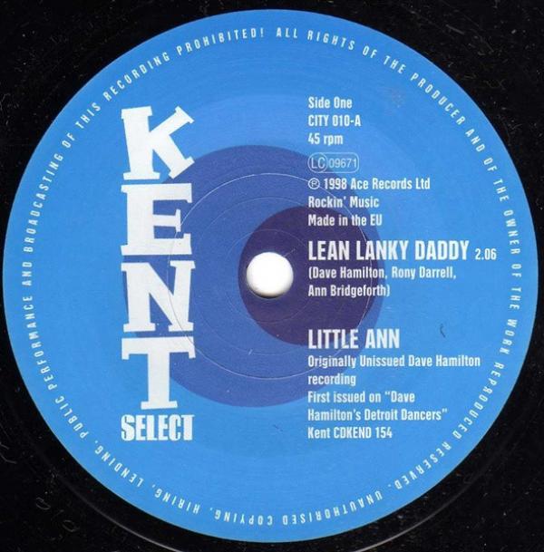 Little Ann, Dave Hamilton Orchestra - Lean Lanky Daddy / Who Are You Trying To Fool