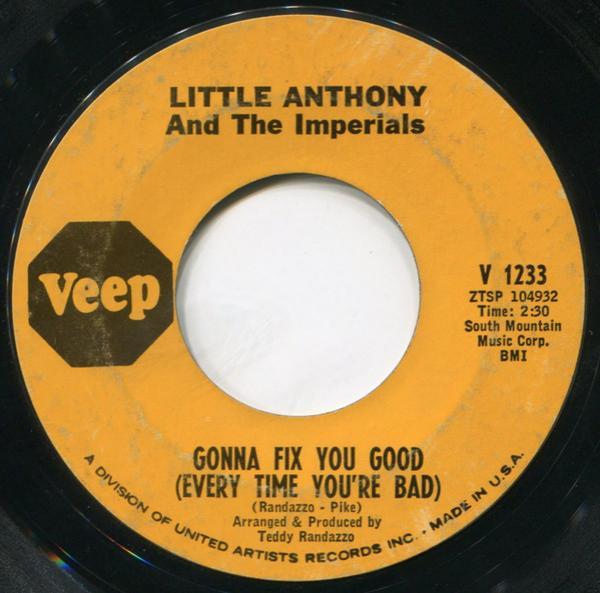 Little Anthony & The Imperials - Gonna Fix You Good (Every Time You're Bad)