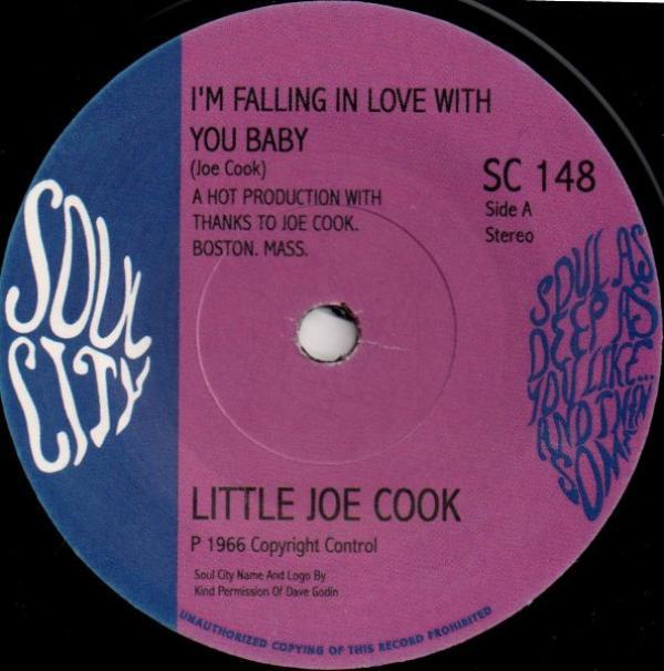 Little Joe Cook, The Sherrys - I'm Falling In Love With You Baby / Put Your Arms Around Me