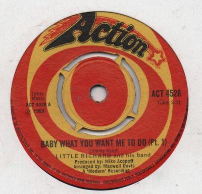 Little Richard And His Band - Baby What You Want Me To Do