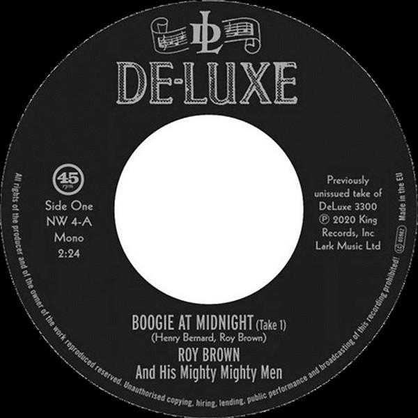Lloyd Price, Roy Brown & His Mighty-Mighty Men - Boogie At Midnight / Lawdy Miss Clawdy