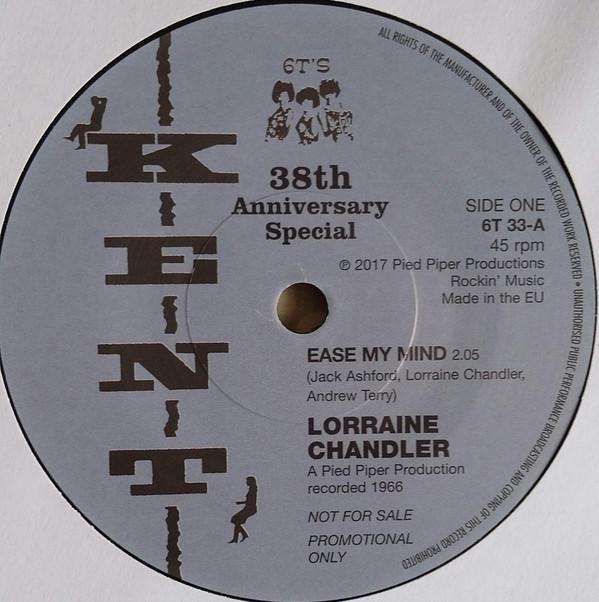 Lorraine Chandler, The Magnificents (10) - Ease My Mind / I Can Fly