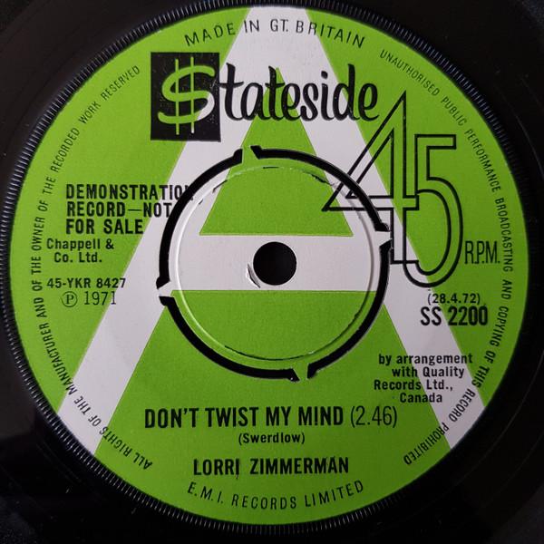 Lorri Zimmerman - Don't Twist My Mind
