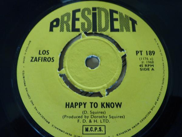 Los Zafiros  - Happy To Know / Torremolinos