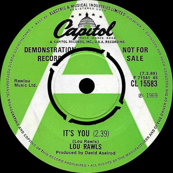Lou Rawls - It's You