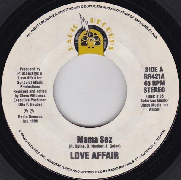 Love Affair (4) - Mama Sez