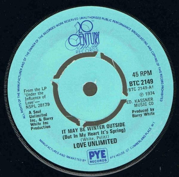 Love Unlimited - It May Be Winter Outside (But In My Heart It's Spring)