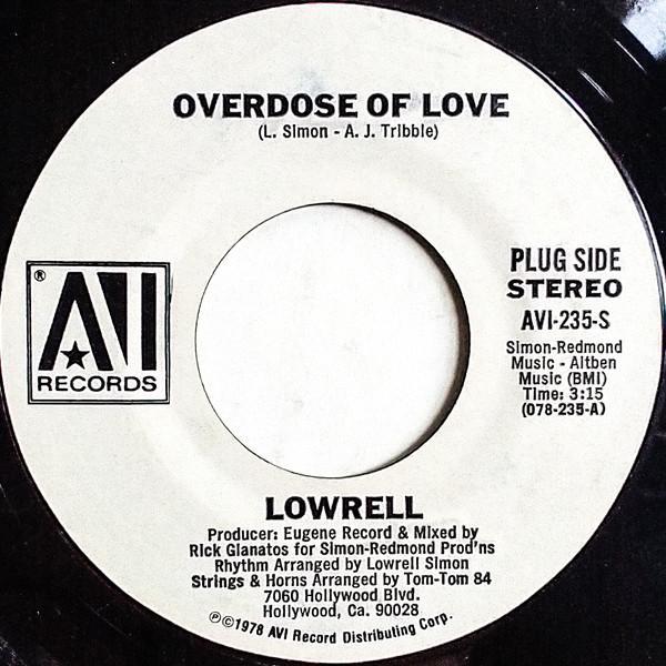 Lowrell Simon - Overdose Of Love