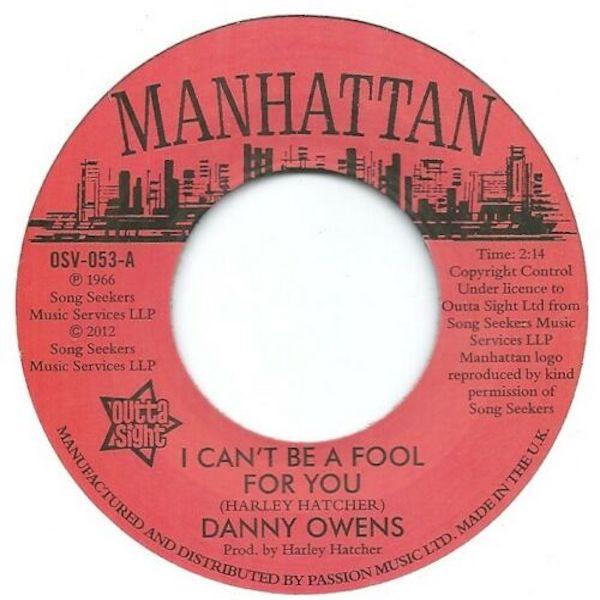 Lydia Marcelle, Danny Owens - I Can't Be A Fool For You / It's Not Like You