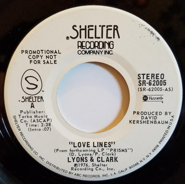 Lyons And Clark - Love Lines