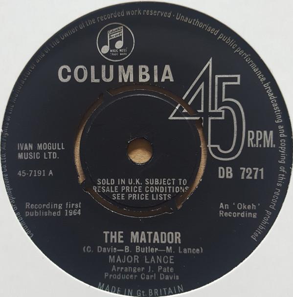 Major Lance - The Matador / Gonna Get Married