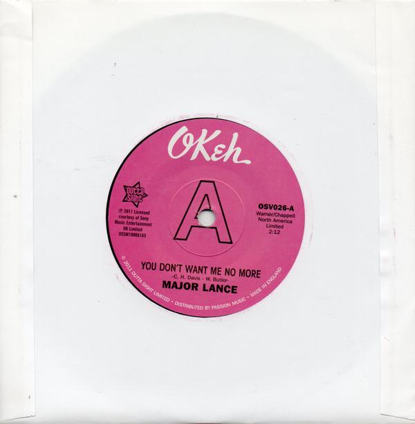 Major Lance - You Don't Want Me No More/ Don't Fight It