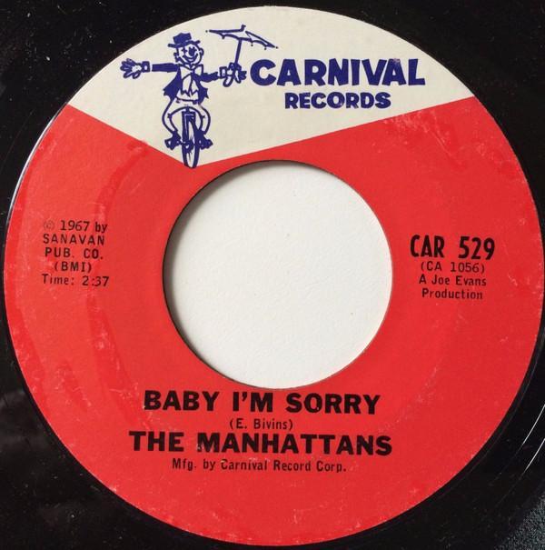 Manhattans - Baby I'm Sorry / When We're Made As One