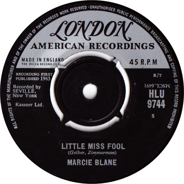 Marcie Blane - Little Miss Fool