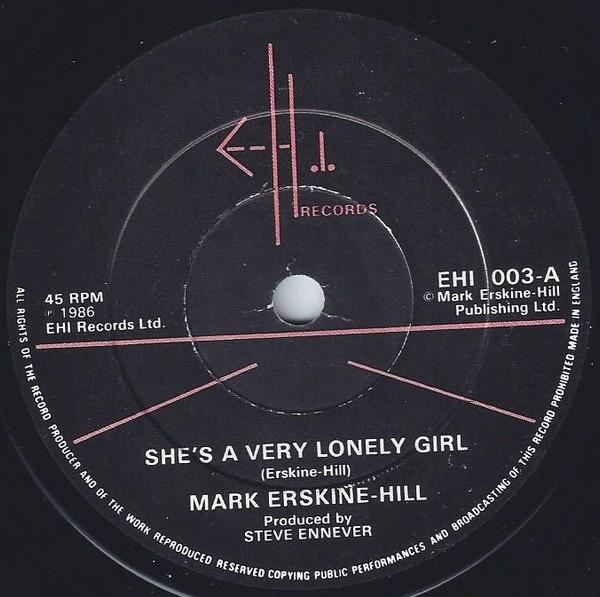 Mark Erskine-Hill - She's A Very Lonely Girl