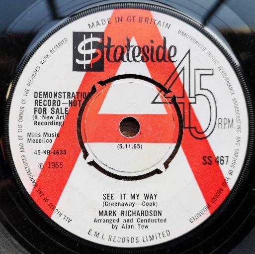 Mark Richardson (27) - See It My Way / Think