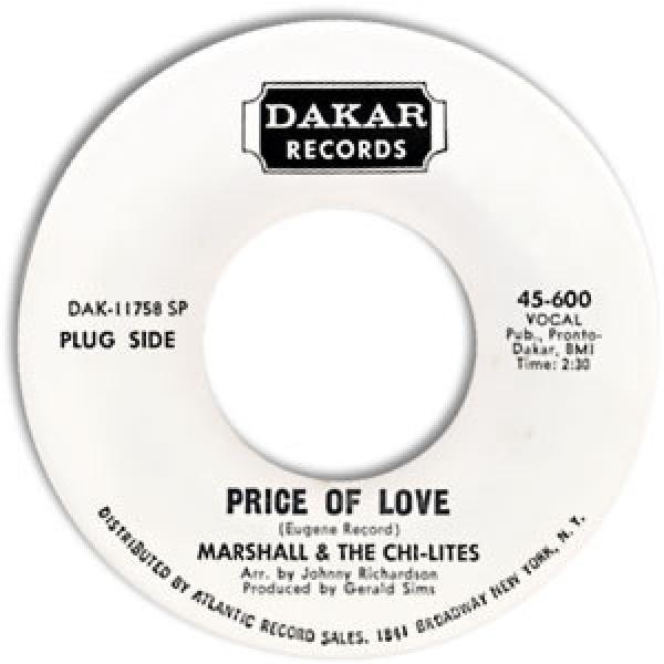 Marshall Thompson, The Chi-Lites - Price Of Love / Baby It's Time