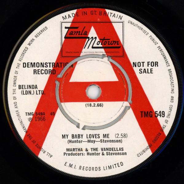 Martha Reeves & The Vandellas - My Baby Loves Me