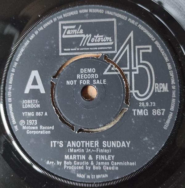 Martin And Finley - It's Another Sunday