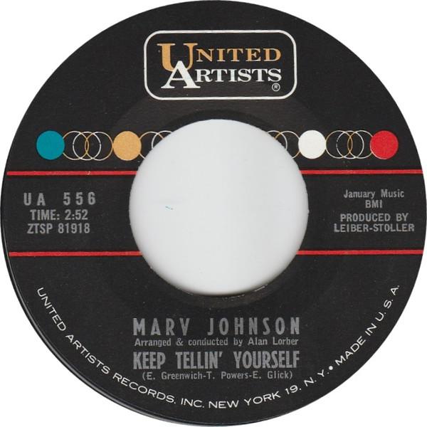 Marv Johnson - Keep Tellin' Yourself
