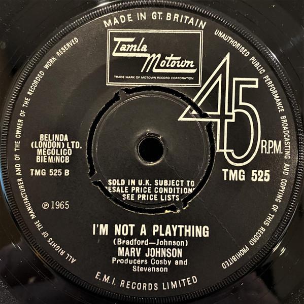 Marv Johnson - Why Do You Want To Let Me Go / I'm Not A Plaything