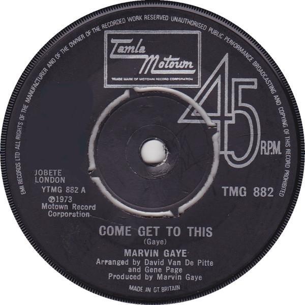 Marvin Gaye - Come Get To This