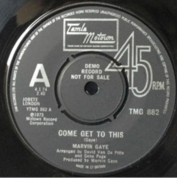 Marvin Gaye - Come Get To This