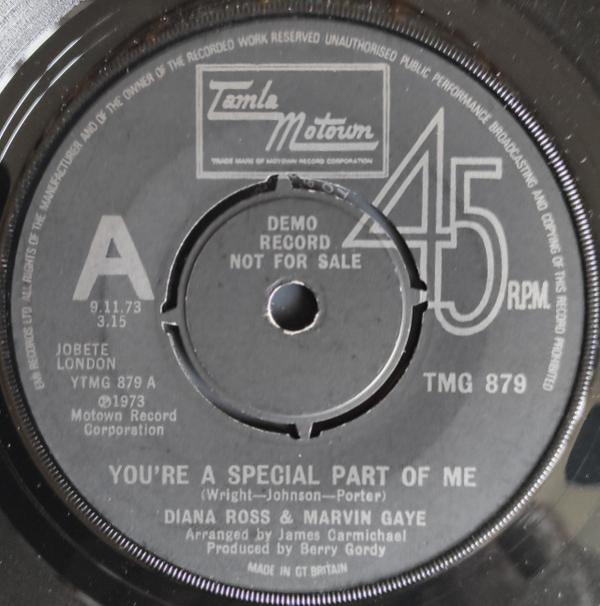 Marvin Gaye, Diana Ross - Your A Special Part Of Me