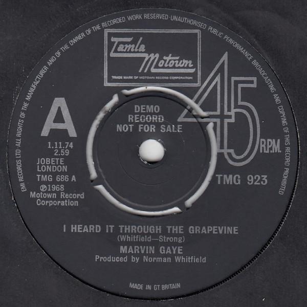 Marvin Gaye - I Heard It Through The Grapevine / Chained
