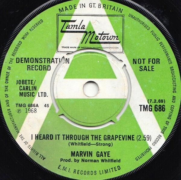 Marvin Gaye - I Heard It Through The Grapevine / Need Somebody