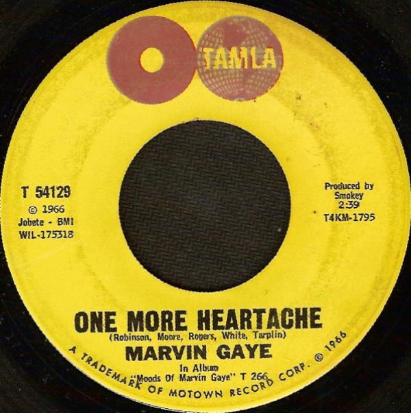 Marvin Gaye - One More Heartache