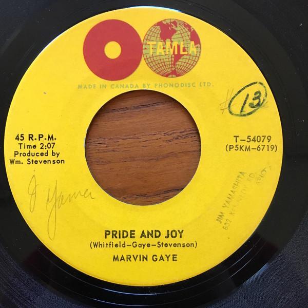 Marvin Gaye - Pride And Joy / One Of These Days