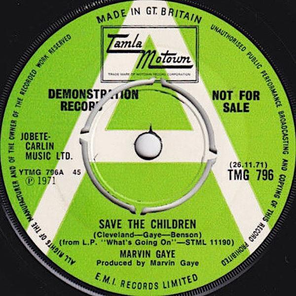 Marvin Gaye - Save The Children