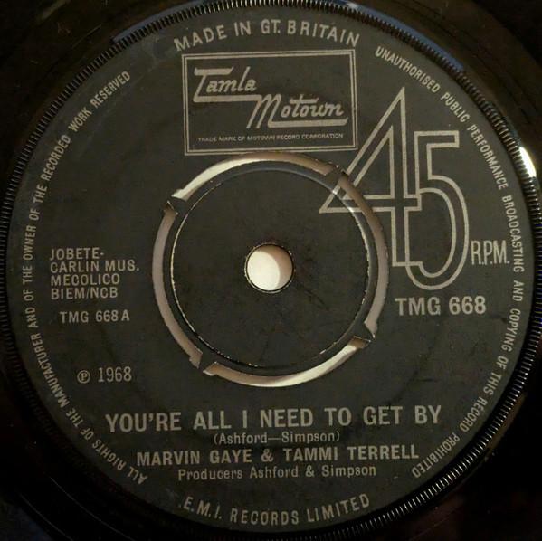 Marvin Gaye, Tammi Terrell - You're All I Need To Get By