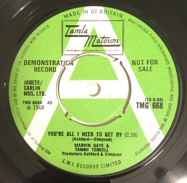 Marvin Gaye, Tammi Terrell - You're All I Need To Get By