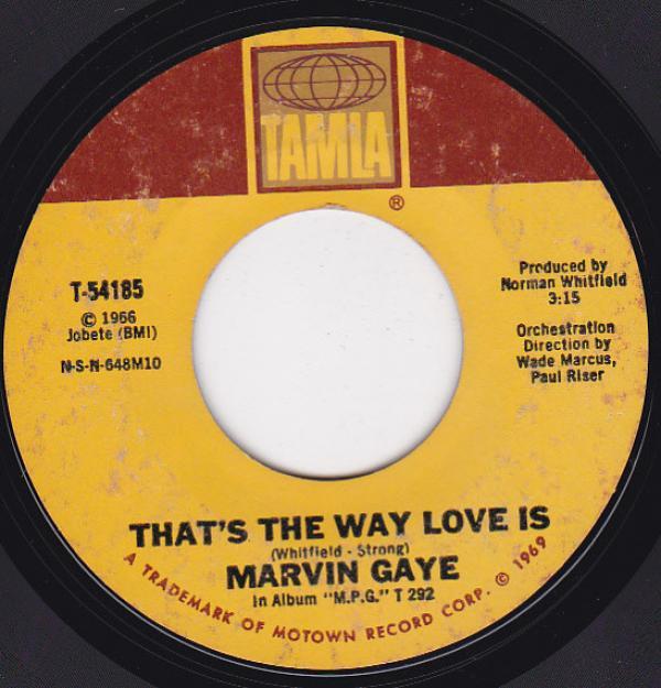 Marvin Gaye - That's The Way Love Is