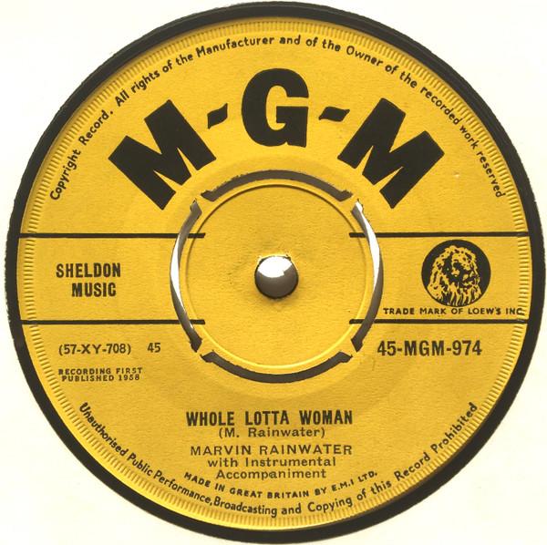 Marvin Rainwater - Whole Lotta Woman