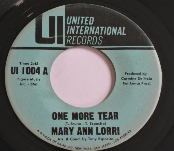 Mary Ann Lorri - One More Tear