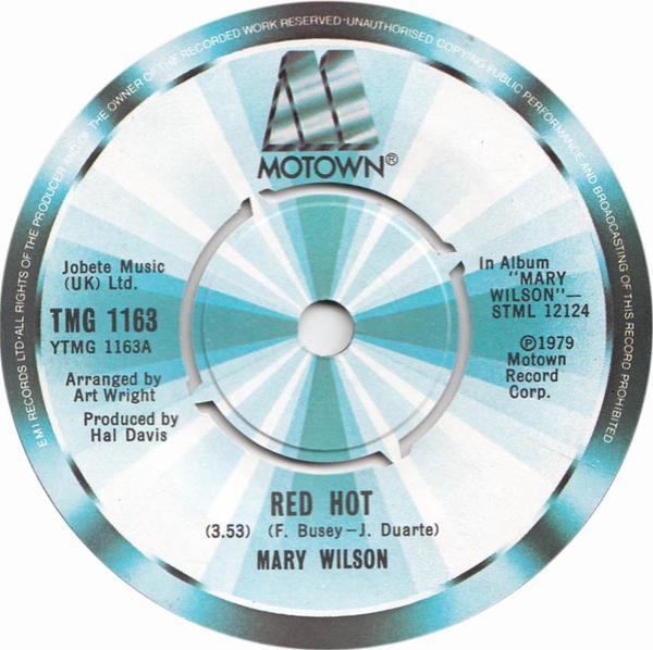 Mary Wilson - Red Hot