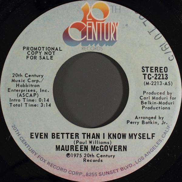 Maureen McGovern - Even Better Than I Know Myself