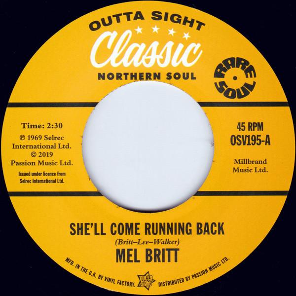Mel Britt, Cecil Washington, The Group (3) - She'll Come Running Back / I Don't Like To Lose